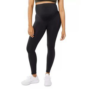 $88 Ingrid & Isabel Maternity Black Full Length Leggings M